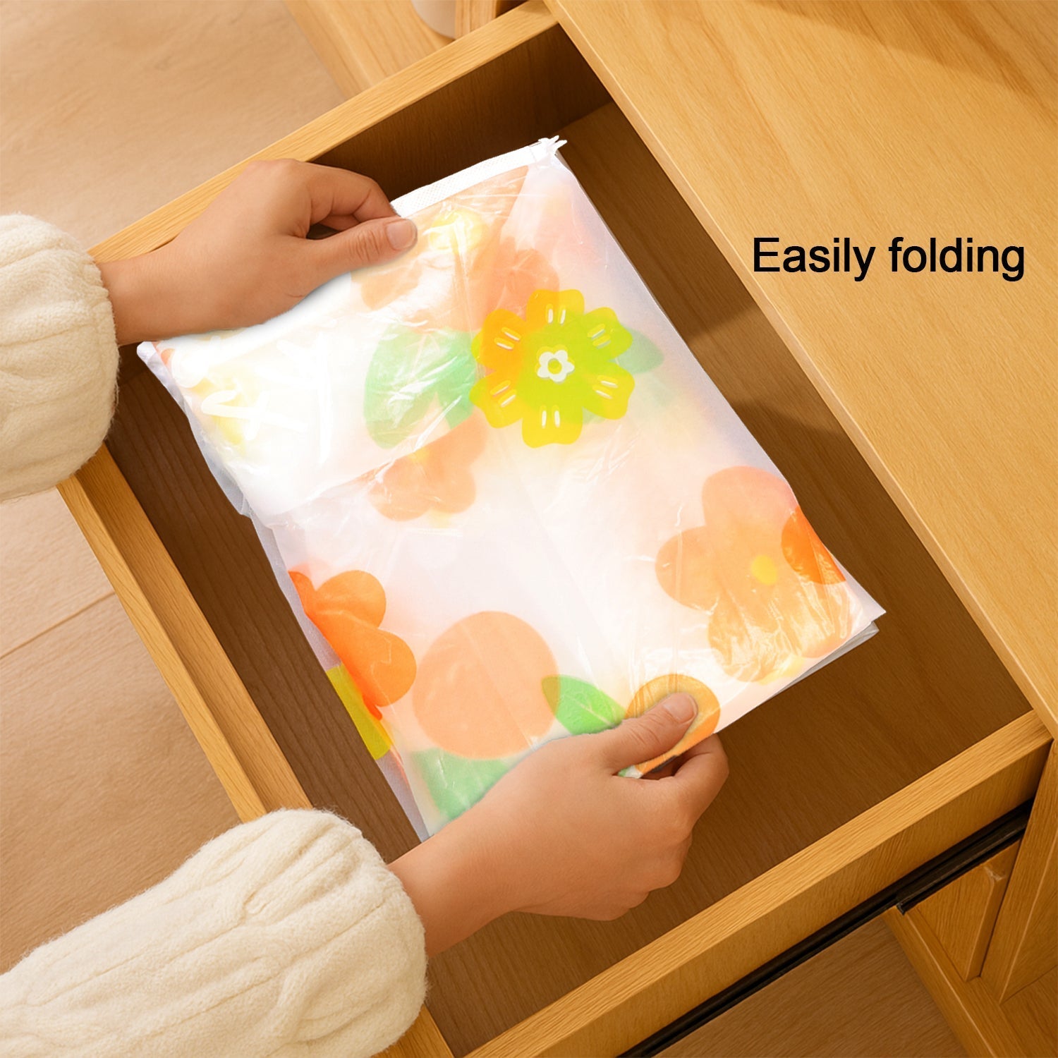 Large Blanket Storage Bag with Zipper – 40x83 cm Large Blanket Storage Bag with Zipper – 40x83 cm